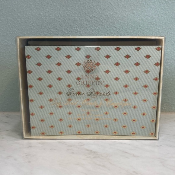 Anna Griffin Beaux Regards Top Fold Cards & Envelopes 36 5”x7” NEW - Picture 1 of 6